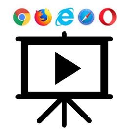 Icon Erklärvideos browserbasiert