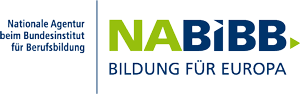 Das Logo der Nationalen Agentur beim Bundesinstitut für Berufsbildung - kurz NABIBB.