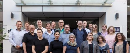Die Teilnehmergruppe vor dem Sprachinstitut ETI Malta
Gruppenfoto Malta 2018
